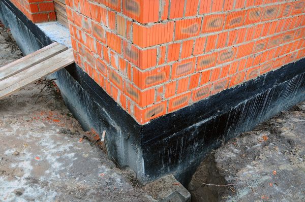 Brick Foundation Waterproofing in Stow
